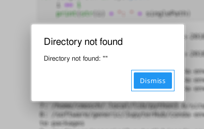 JupyterLab error directory not found
